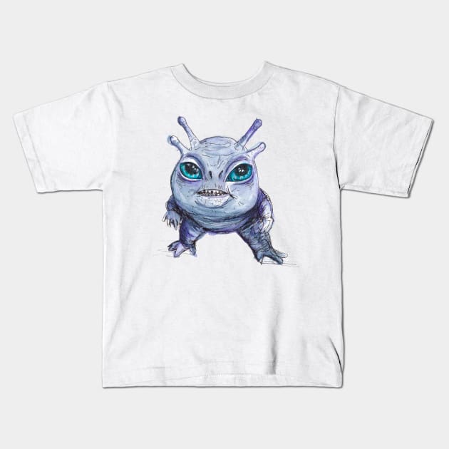 The Mighty Pting Kids T-Shirt by samanthagarrett